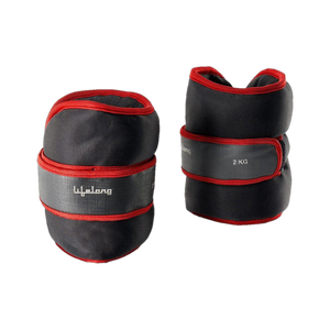 Lifelong LLAW04 Red Black Ankle Weight