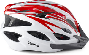 lifelong llfah02 adjustable mountain bike cycle helmet with padding  detachable visor cycling helmet
