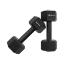 Lifelong PVC Hex Dumbbells Fixed Weight Dumbbell