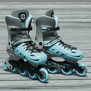 lifelong skating shoes - roller skate shoes - 4 wheels inline skates - skating shoes for boys amp girls - skate scooter - liner skates - roller shoes 