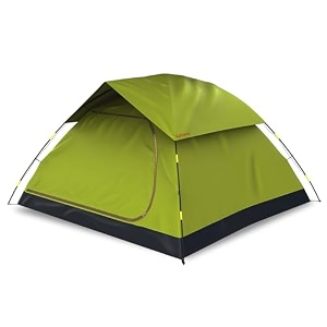 lifelong tent for camping - portable camping tent for adults-foldable tent house - waterproof dome tent for hiking travelling trekking with air ventilation for 3-4 personsgreenpolyester