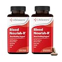 LifeSeasons Blood Nourish-R, Iron Supplement for Men &amp; Women, 120 Capsules