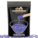Lifestance Hard Wax Beads for Hair Removal, Sensitive Skin, 1LB, Lavender