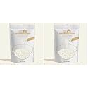 Lifestance Pearl White Waxing Beads, 1lb Unscented Coarse Hair Removal Wax Beans for Face, Eyebrow, Brazilian Bikini, Sensitive Skin at Home for Women and Men (Pack of 2)