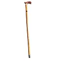 Lifestyle Antique Design Wooden Craft Walking Stick (Brown)