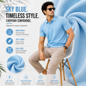 lifestyle by Fadiction Men Solid Polo Neck