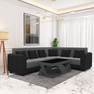 lifestyle furniture ROYAL ECLIPSE GREY BLACK Fabric