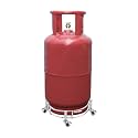 Metal Glossy Wheel Castors/Gas Trolly/LPG Cylinder Stand, Unique Anti-Rust Nano-Coating
