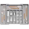 Lifewit Extra Large Silverware Drawer Organizer Expandable