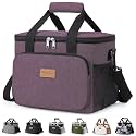 Lifewit Large Lunch Bag Insulated Lunch Box Soft Cooler Cooling Tote for Adult Men Women, Purple 12-Can (8.5L)