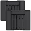 Lifewit Silverware Drawer Organizer Expandable Utensil Tray
