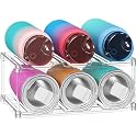 Lifewit Stackable Water Bottle Organizer, Clear Tumbler Holder for Cabinet