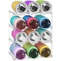 Lifewit Stackable Water Bottle Organizer, Clear Tumbler Holder for Cabinet