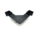 Aquarium Undergravel Fish Tunnel | Fish Hide | Fish Cave | Reptile Hide |Under Gravel Viewing Tunnel | Size 8.25"x 8.25" Corner Tunnel | Lifewithpets| Made in The USA