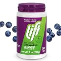 GlucoTabs Lift Glucose Fast-Acting Glucose Chewable Energy Tablets, Blueberry, 50 ct Jar (Pack of 1)
