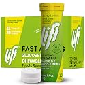LIFT Glucose Tablets, Fast-Acting, Lemon &amp; Lime Flavor, 10 Count, 12 Pack