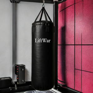 LiftWar 2 Feet Unfilled Punching bag black