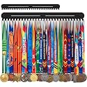 Lifyzoon Medal Hanger Display Rack - Sturdy Wall Mount Sport Medals Holder