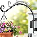 Lifyzoon Swivel Plant Hanger Outdoor: 22Inch Heavy Duty Plant Bracket Hook