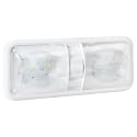 Light 12V LED Lights Ceiling Double Dome Light Fixture Interior Lighting Car, For RV Trailer Boat Front interior reading light