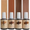 Light Brown Wood Stain Repair Kit, Brush-On Touch-Up Stain Bottles, Golden Oak, Early America, Cherry, Red Oak, Interior and Exterior Wood, 4 fl oz Total by spot.