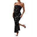 LIGHT DOT Women39s Summer Dress Printed Strapless