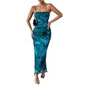 LIGHT DOT Women39s Summer Dress Printed Strapless