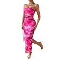 LIGHT DOT Women39s Summer Dress Printed Strapless