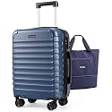 LIGHT FLIGHT Luggage Sets,Carry On Luggage 22x14x9, (DB/20),Royal Blue