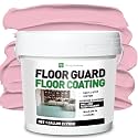 Light pink Water-based colored sand floor&amp;Wall paint,1 Gallon,aterproof Coating, Non-Mixed Satin Paint, Suitable For Garages, Concrete, Interior&amp;exterior Walls, Household Floors