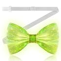 Light up Bow Ties 7 Colors LED Necktie Formal Bowtie for Wedding Funny Rave Accessories for Festival Party