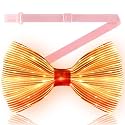 Light up Bow Ties 7 Colors LED Necktie Formal Bowtie for Wedding Funny Rave Accessories for Festival Party