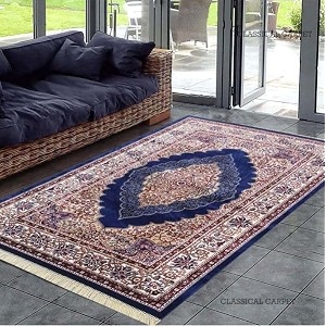 light - weighted economical silk touch carpet approx 3 x 5 feet 90x150 cm