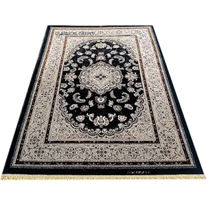 light - weighted economical silk touch carpet approx 5 x 7 feet 150x210 cm