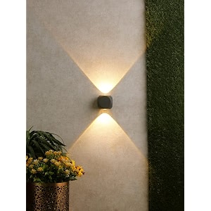 brass wall lights 10 watts 2 ray oval up down outdoor led outdoor waterproof ip65 exterior wall step light fixture waterproof wall lamp warm white black body 2 way ball