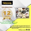 Wall Lights 6 Watts 2 Ray Oval Up-Down LED Outdoor Waterproof IP65 Exterior Wall Step Light Fixture (AUTO Color Changing 7 Color, Black Body)(Metal)