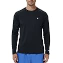 Lightbare Men’s UPF 50+ UV Sun Protection Lightweight Long Sleeve T-Shirt Quick Dry for Outdoor Hiking Running