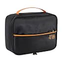 LIGHTNIING HAMMERZ Electronics Accessories Organizer Bag, Universal Travel Gadget Wires Organizer Bag for Cables, Plug and More, Fits for Pad Phone Charger Hard Disk (Black)