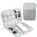LIGHTNIING HAMMERZ Electronics Accessories Organizer Bag, Universal Travel Gadget Wires Organizer Bag for Cables, Plug and More, Fits for Pad Phone Charger Hard Disk (Slim Shape Grey)