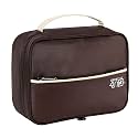 LIGHTNIING HAMMERZ Electronics Accessories Organizer Bag, Universal Travel Gadget Wires Organizer Bag for Cables, Plug and More, Fits for Pad Phone Charger Hard Disk (Brown)