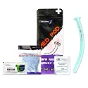 Lightning X Products Deluxe Nasopharyngeal (Nasal) Airway Kit - NPA 28FR - Includes NPA, Lube, Wipe &amp; Gloves