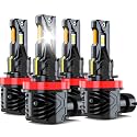 Lights Compatible for Jeep Grand Cherokee Light Bulbs High Low Beam for Off Road, Years: 2019 2020 2021 2022, Pack of 4