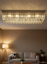 LightWave Crystal Ceiling Light 25cm X 55cm