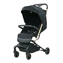 Lightweight Baby Stroller,Ultra Compact &amp; Airplane-Friendly Travel Stroller, One-Handed Folding for Toddler, Only 13lbs,with Sleep Shade, Oversize Basket (Black)