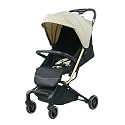Lightweight Baby Stroller,Ultra Compact &amp; Airplane-Friendly Travel Stroller, One-Handed Folding for Toddler, Only 13lbs,with Sleep Shade, Oversize Basket (Khaki)
