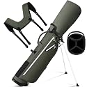 Lightweight Golf Stand Bag, 4-Way Full-Length Dividers, Holds Up to 10 Clubs, 3.7 lbs Golf Bag with Dual Straps & Stand for Driving Range, Par 3, and Standard Courses