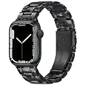 Lightweight Resin Band For Apple Watch Series 12 11 10 9 8 7 6 5 4 3 2 1 SE 3 2 Ultra 4 3 2, Fashion Adjustable Replacement Strap for iWatch Bands 38mm 40mm 41mm 42mm 44mm 45mm 46mm 49mm for Women Men