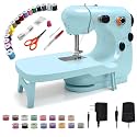 301FRJ Sewing Machine Kits for Home &amp; School | Beginner-Friendly 2-Speed Mini Machine for DIY Crafts, Household Repairs &amp; Fun Skill-Building with Kids &amp; Adults