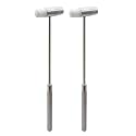 Lightweight Small Hammer for Wooden Puzzle Hobby Job, Jewelry Mallet, 2 Pcs