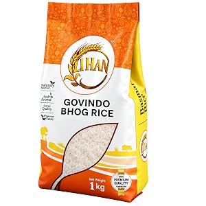 lihan govindo bhog rice naturally aromatic small grain rice 1 kg